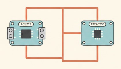 Датчик ACS712 и память EEPROM