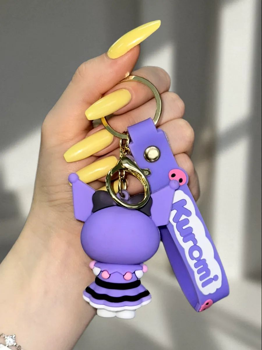 Брелок для ключей Куроми подвеска на сумку для девочек картинка №2