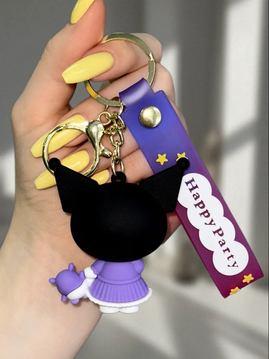 Брелок для ключей Куроми подвеска на сумку для девочек картинка №2