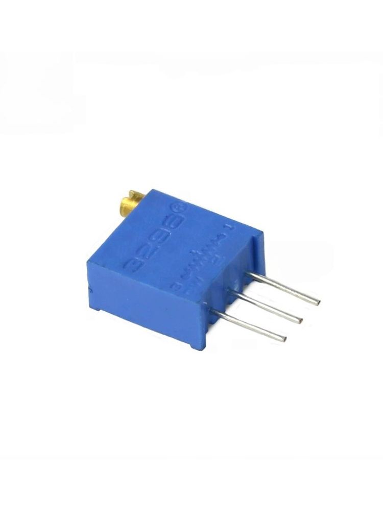 Подстроечный резистор 3296W 10кОм код 103 картинка №2